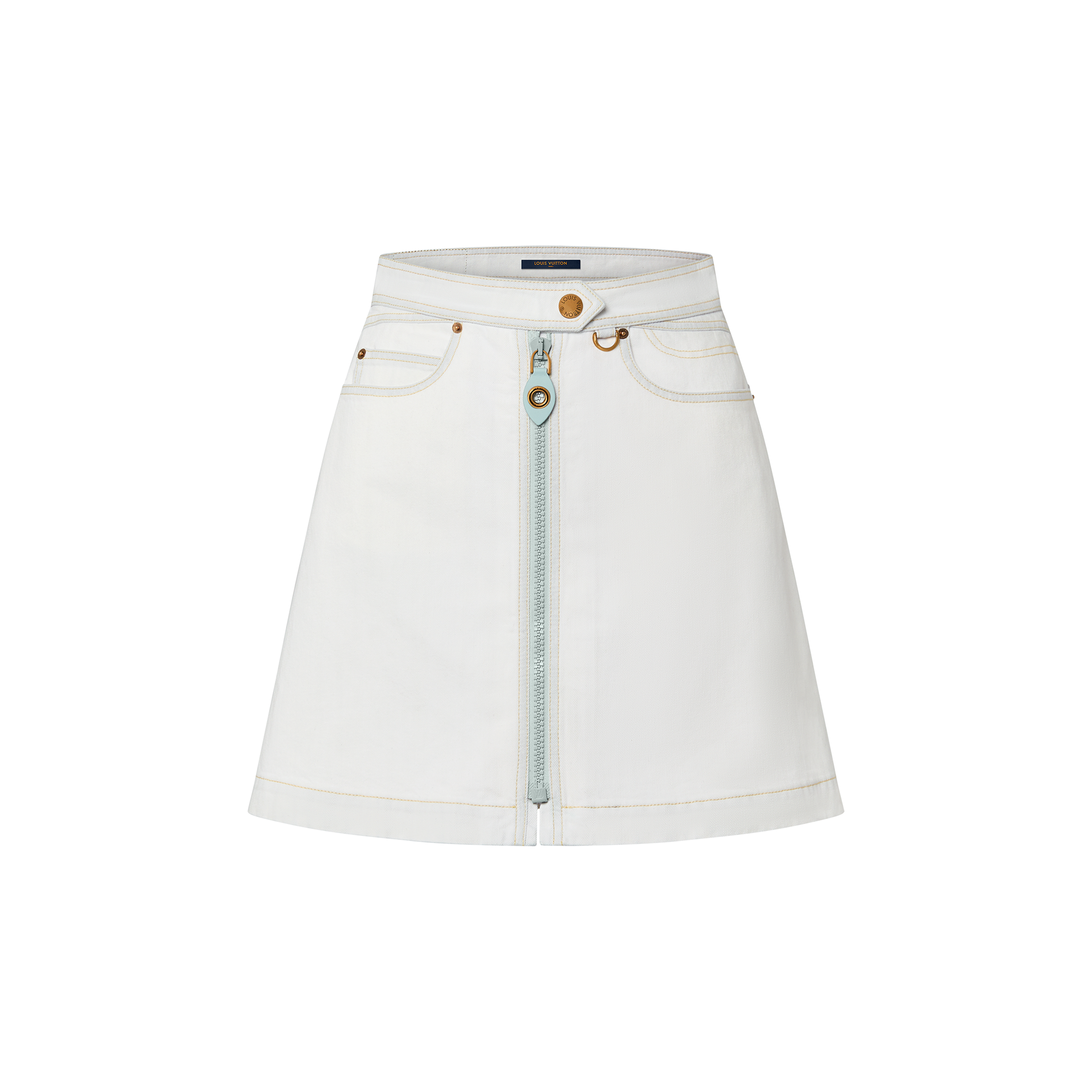 White denim best sale skirt primark